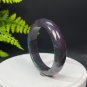 Brazilian Ruby Zoisite Bangle 63MM Crystallization Blue Green Red July Birthstone