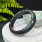 Brazilian Ruby Zoisite Bangle 63MM Crystallization Blue Green Red July Birthstone