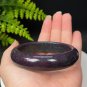 Brazilian Ruby Zoisite Bangle 63MM Crystallization Blue Green Red July Birthstone