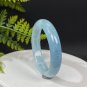 Blue White Aquamarine Bangle 55MM Icy Starlight March Birthstone