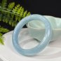 Blue White Aquamarine Bangle 55MM Icy Starlight March Birthstone