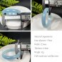 Blue White Aquamarine Bangle 55MM Icy Starlight March Birthstone