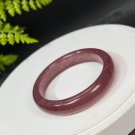 Strawberry Crystal Bangle 52MM Icy Starlight Translucent Pigeon Blood Red