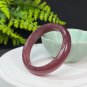 Strawberry Crystal Bangle 52MM Icy Starlight Translucent Pigeon Blood Red