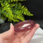 Strawberry Crystal Bangle 52MM Icy Starlight Translucent Pigeon Blood Red
