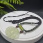 Ruyi Xiuyan Jade Pendant Necklace Icy Mildness Light Yellow Green Hand Carved Calabash Peony