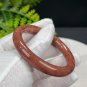 Fossilized Coral Bangle 53MM Porcelain Luster Jadeification Celestial Eye Phoenix Tail Round
