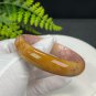 Fossilized Coral Bangle 60MM Porcelain Luster Celestial Eye Lemon Blossom Phoenix Tail