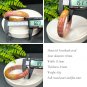 Fossilized Coral Bangle 60MM Porcelain Luster Celestial Eye Lemon Blossom Phoenix Tail