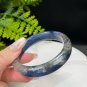 Lepidolite Kyanite Bangle 57MM Flash Icy Translucent Blue