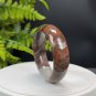 Silicified Jade Bangle 52MM Porcelain Luster Crystallization Multicolored
