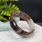Silicified Jade Bangle 52MM Porcelain Luster Crystallization Multicolored