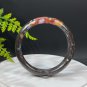 South Red Agate Bangle 61MM Crystallization Red White