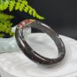 South Red Agate Bangle 61MM Crystallization Red White