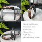 South Red Agate Bangle 61MM Crystallization Red White