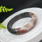South Red Agate Bangle 61MM Crystallization Red White