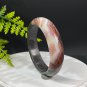South Red Agate Bangle 61MM Crystallization Red White