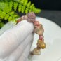 Alxa Agate Bracelet Porcelain Luster Multi-color Jadify Carved Heart-shaped Radish Cute Bunny