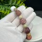 Alxa Agate Bracelet Porcelain Luster Multi-color Jadeification Carved Lion Dance Heads