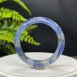 Kyanite Bangle 53MM Flash Icy Translucent Blue