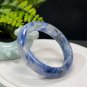 Kyanite Bangle 53MM Flash Icy Translucent Blue