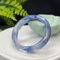 Kyanite Bangle 53MM Flash Icy Translucent Blue