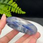 Kyanite Bangle 53MM Flash Icy Translucent Blue