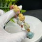 Alxa Agate Bracelet Porcelain Luster Multi-color Jadeification Carved Cute Flying Bunny