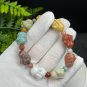 Alxa Agate Bracelet Porcelain Luster Multi-color Jadeification Carved Cute Flying Bunny