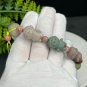 Alxa Agate Bracelet Matte Multi-color Carved Cute Piggy Astronauts