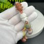 Alxa Agate Bracelet Matte Multi-color Carved Cute Piggy Astronauts