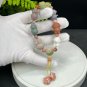 Alxa Agate Bracelet Matte Multi-color Carved Cute Piggy Astronauts