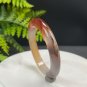 Landscape Agate Bangle 60MM Icy Translucent Crystallization Celestial Eye Abstract Snake Pattern