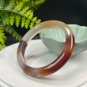 Landscape Agate Bangle 60MM Icy Translucent Crystallization Celestial Eye Abstract Snake Pattern