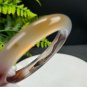 Landscape Agate Bangle 60MM Icy Translucent Crystallization Celestial Eye Abstract Snake Pattern
