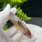 Landscape Agate Bangle 60MM Icy Translucent Crystallization Celestial Eye Abstract Snake Pattern
