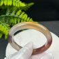 Landscape Agate Bangle 60MM Icy Translucent Crystallization Celestial Eye Abstract Snake Pattern