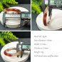 Landscape Agate Bangle 60MM Icy Translucent Crystallization Celestial Eye Abstract Snake Pattern
