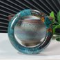 Rare American Blue Chrysocolla Bangle 50MM Oil Painting Style
