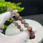 Natural Patina Yanyuan Agate Beaded Bracelet 10mm Mildness Oily Luster Multicolored çæºçç