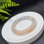 Orange Rhodonite Bangle 58MM Icy Translucent Celestial Eye Ink Painting Style