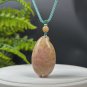 Yellow Fossilized Coral Pendant Jadeification Kaleidoscope Phoenix Tail Carved Cute Fat Cat