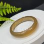 Honey Sugar Agate Bangle 53+MM Icy Translucent Cornucopia