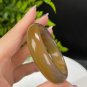 Honey Sugar Agate Bangle 53+MM Icy Translucent Cornucopia