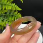 Honey Sugar Agate Bangle 53+MM Icy Translucent Cornucopia