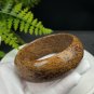 Golden Silk Tigerite Bangle 60MM Unique Vintage Disorderly Lines