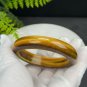 Golden Tiger's Eye Bangle 58MM Jadeification Flashy Cornucopia