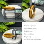 Golden Tiger's Eye Bangle 58MM Jadeification Flashy Cornucopia