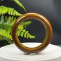 Golden Tiger's Eye Bangle 56MM Jadeification Flashy Cornucopia