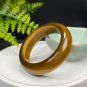 Golden Tiger's Eye Bangle 56MM Jadeification Flashy Cornucopia